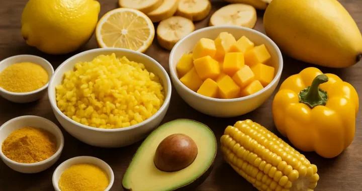 Geel op je bord: ingrediënten die je maaltijden laten stralen en je extra energie geven