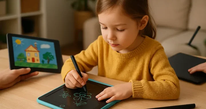 Van krabbels naar kunst: kies een kindvriendelijke tekentablet die meegroeit