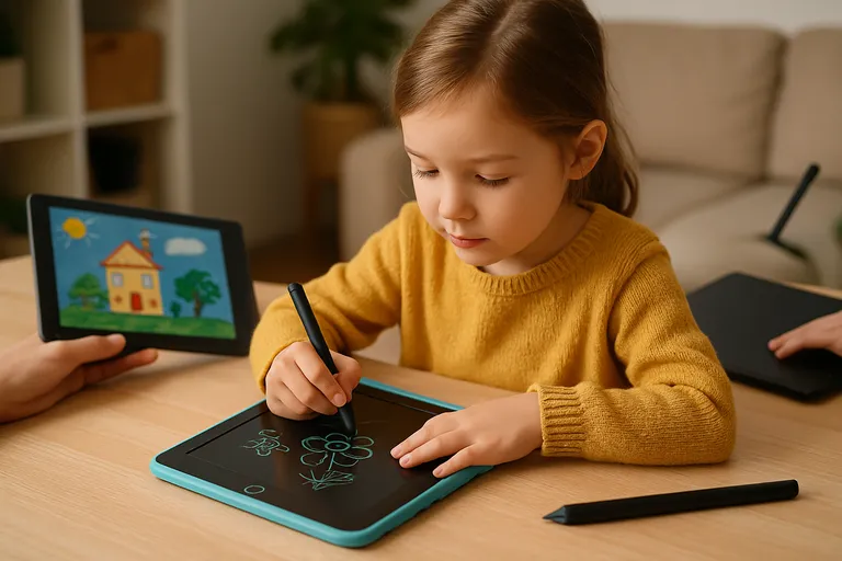 Van krabbels naar kunst: kies een kindvriendelijke tekentablet die meegroeit