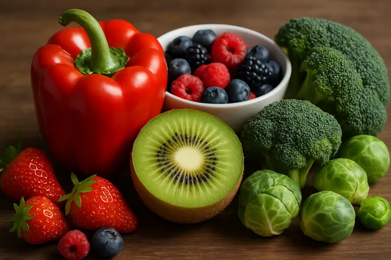 Van paprika tot kiwi: de beste bronnen van vitamine C in je dagelijkse voeding