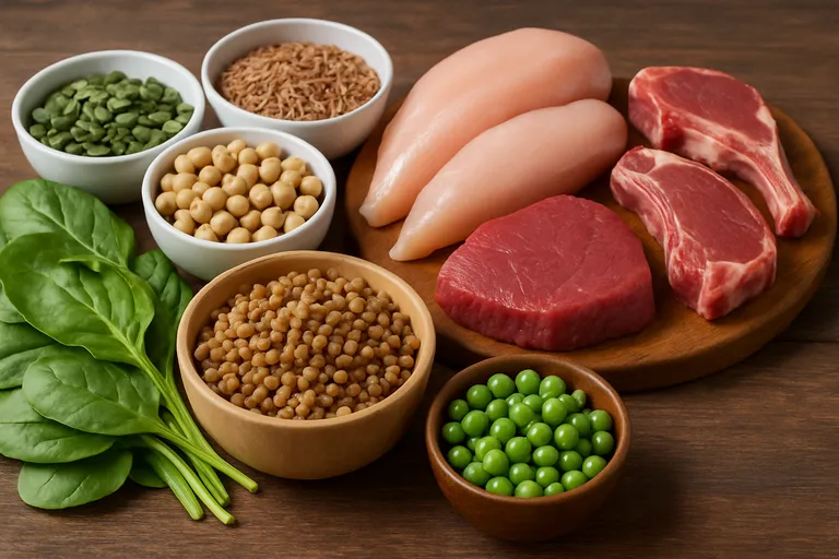 Waar zit ijzer in voeding? overzicht per categorie